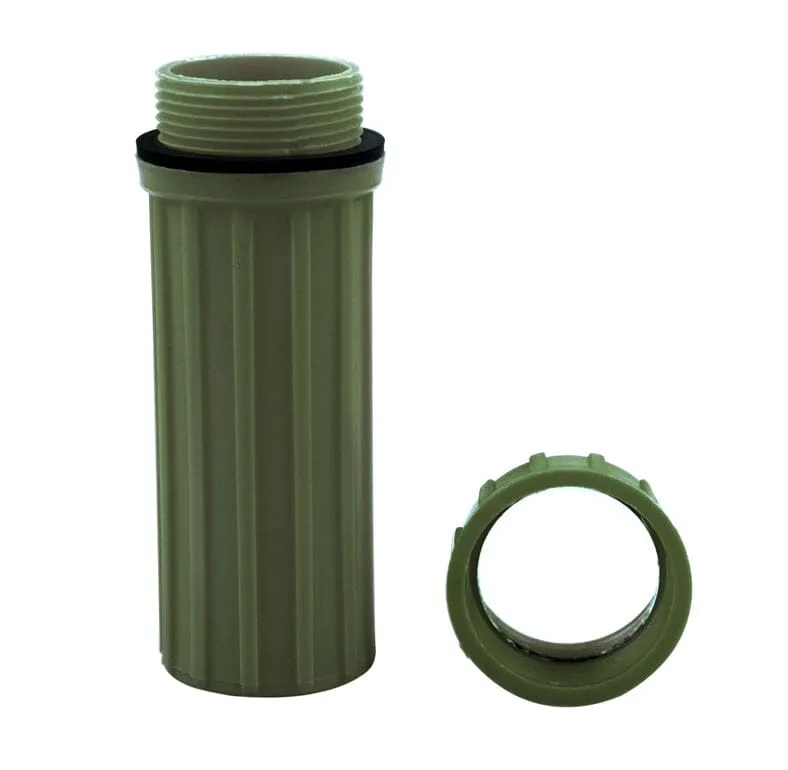 3-IN-1 Green Waterproof Match Storage Box Great For Storing Gold Nuggets!