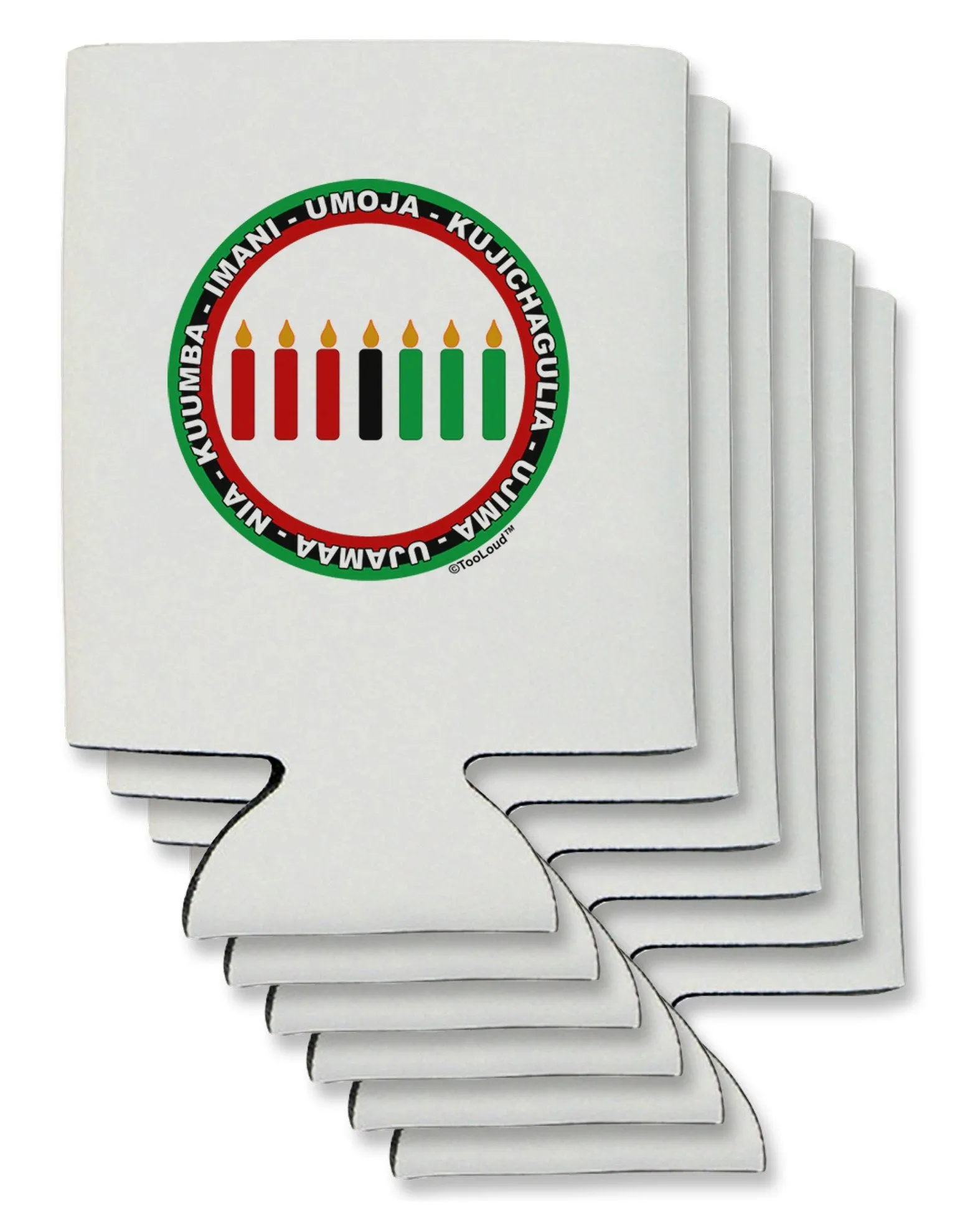 7 Principles Circle Can / Bottle Insulator Coolers