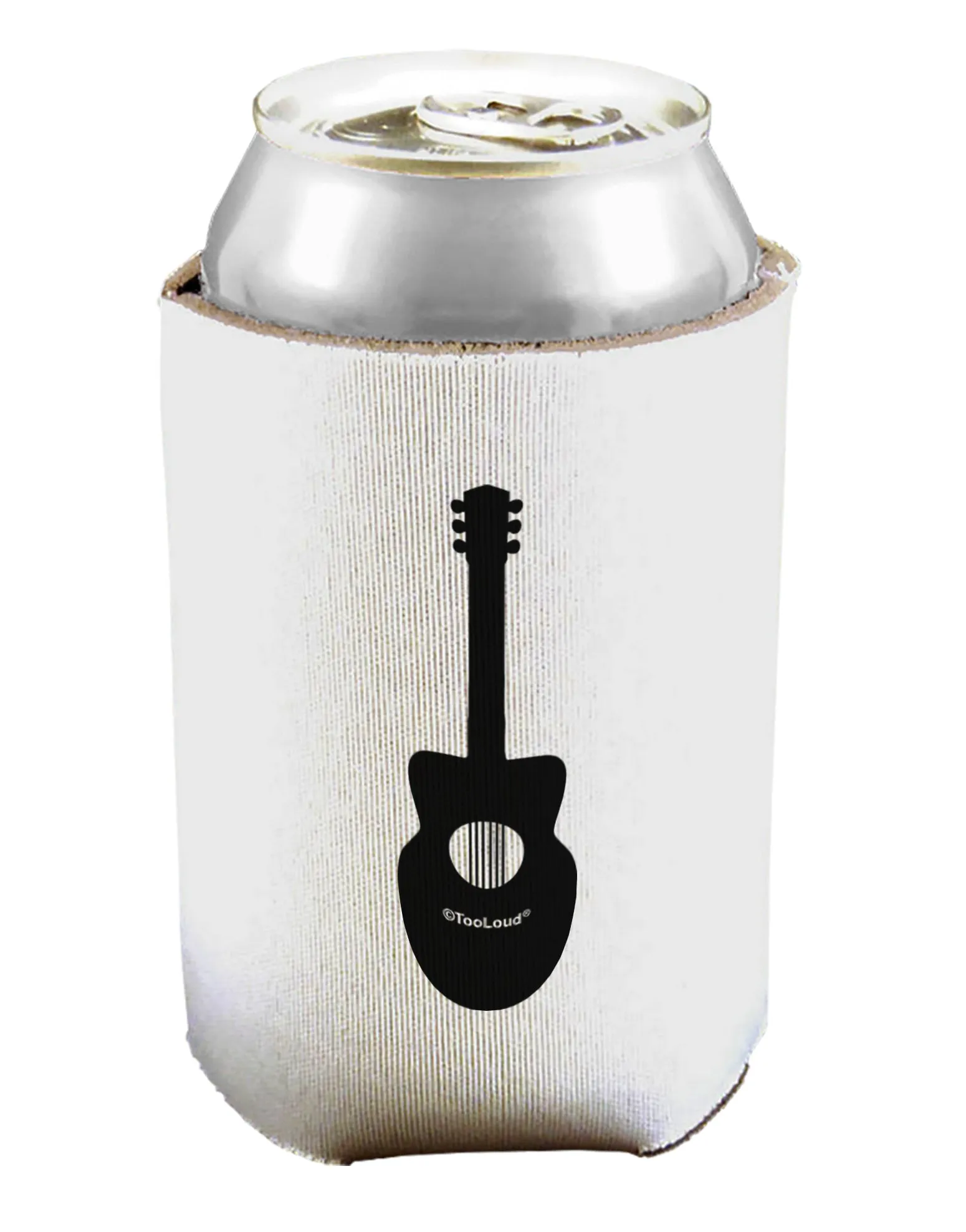 Acoustic Guitar Cool Musician Can / Bottle Insulator Coolers by TooLoud