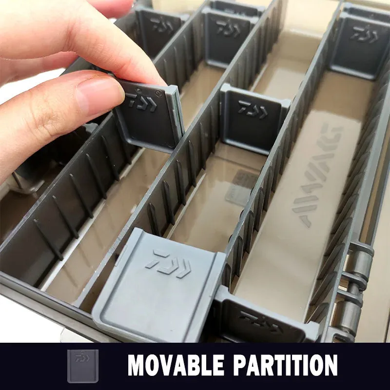 Detachable Waterproof Fishing Tackle Box High Capacity Lure Storage