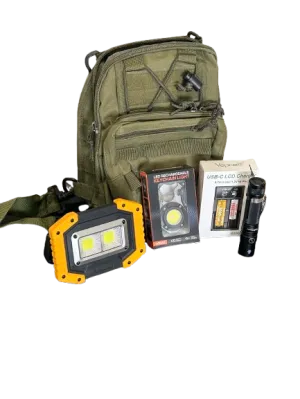 Emergency LED Flashlight Ready Go Bag (6pcs)
