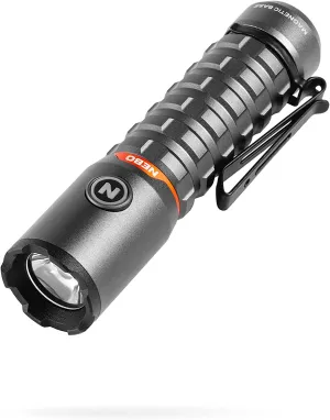NEBO Redline Torchy 2K, 2000 Lumen Pocket, Rechargeable LED, Water & Impact Resistant Flashlight for EDC with Smart Power Control, Power Memory Recall