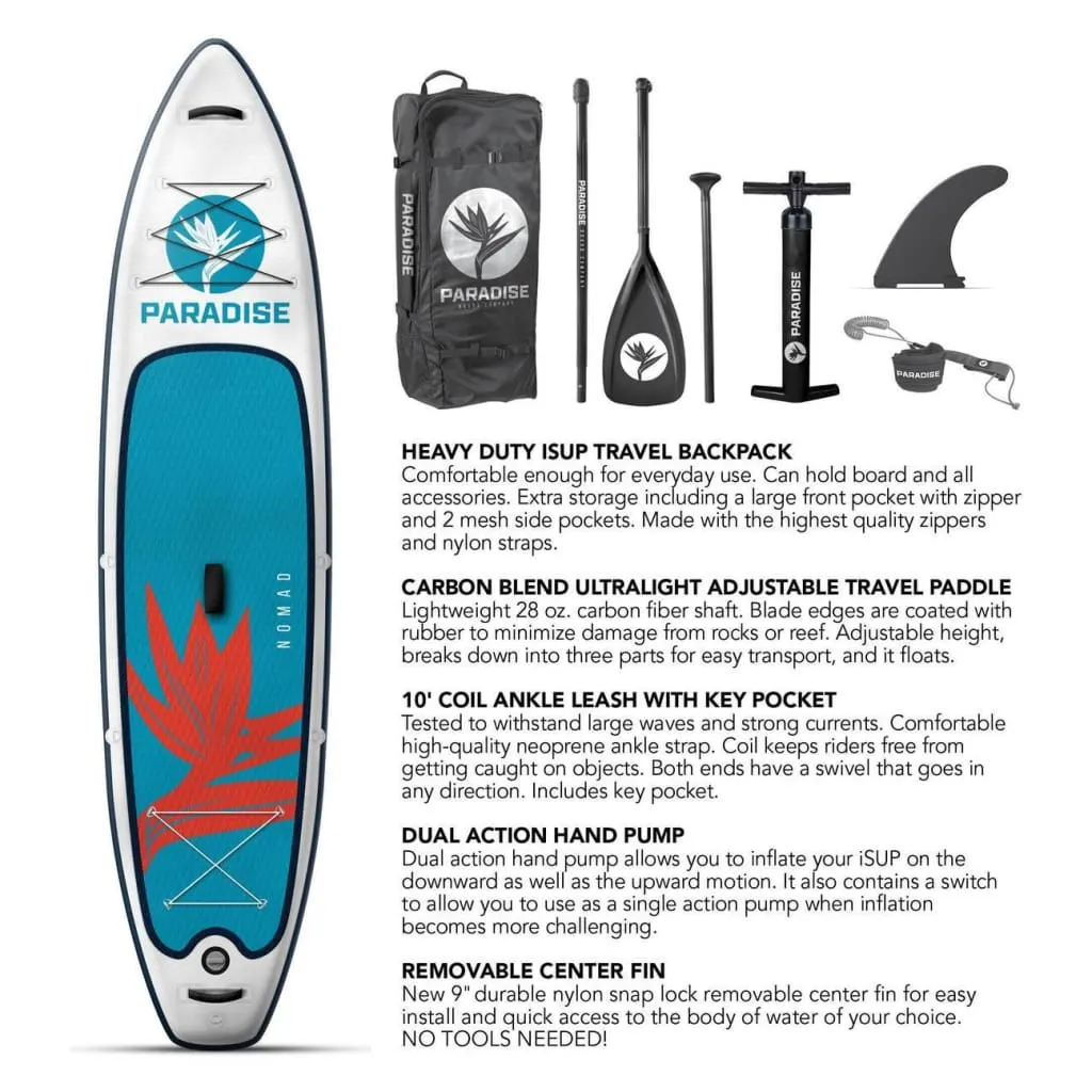Paradise Board Company Inflatable - 11' x 32" - White