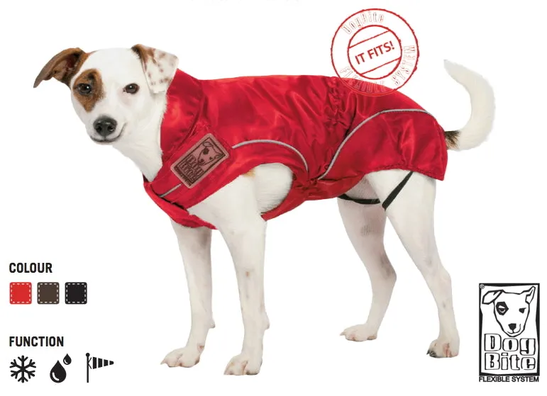 Rain Jackets / All-Year Coats for Dogs, Red, XS to 4XL