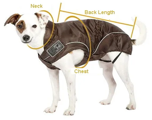 Rain Jackets / All-Year Coats for Dogs, Red, XS to 4XL