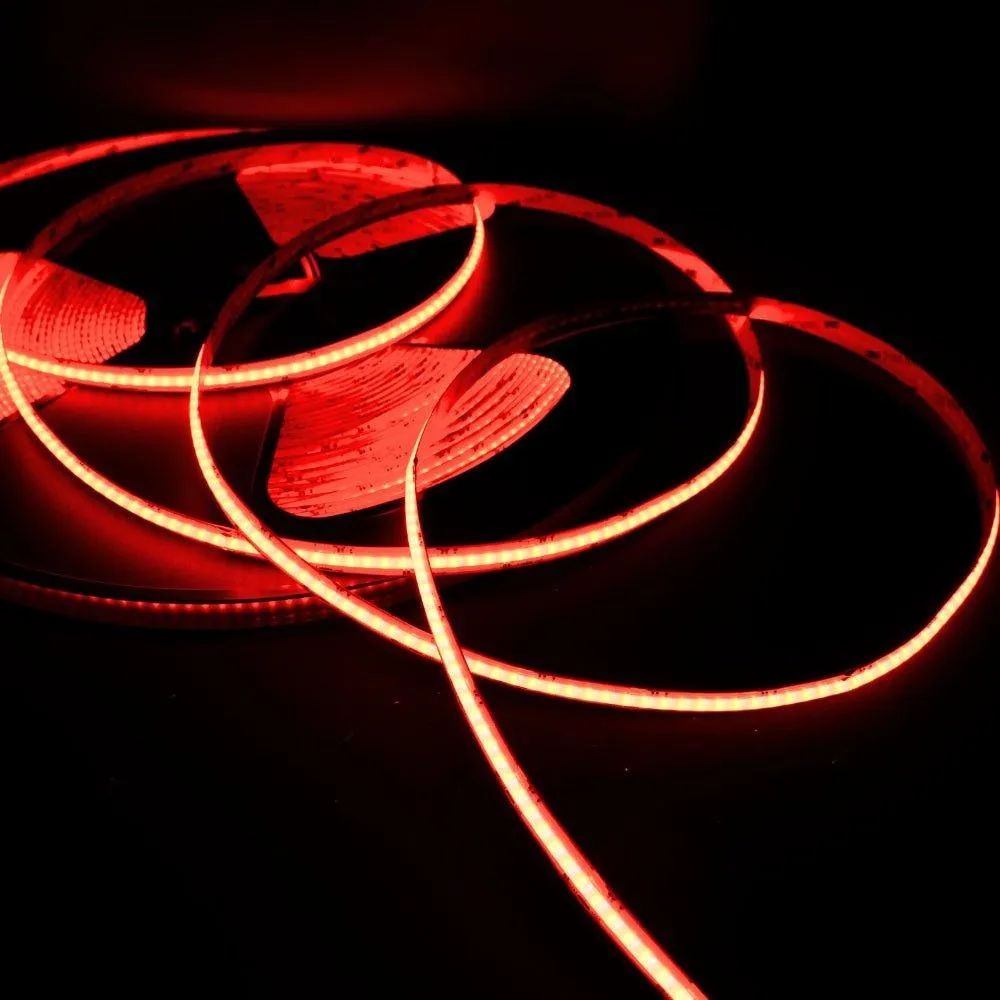 RGB COB LED Strip 24V IP20 non-Waterproof 576 LEDs/m 8mm wide
