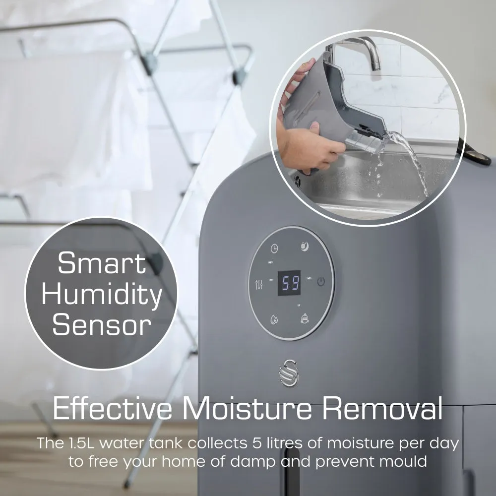 Swan 5 Litre Retro Dehumidifier