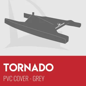 Tornado Boat Cover - PVC - Grey