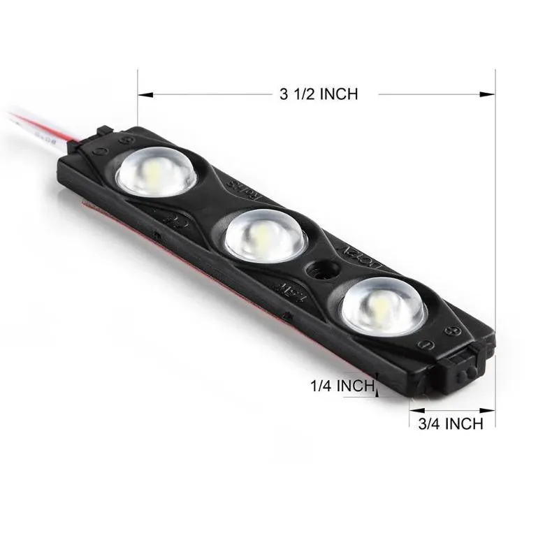 White 8 LED Rock Light Pods Truck Bed Lighting Kit w/ Switch